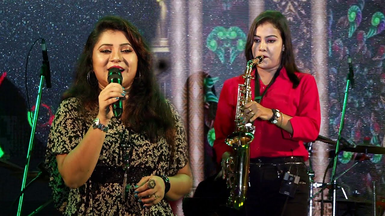 Pop Queen Rupai & Saxophone Queen Lipika Fire On Stage Naka Bandi
