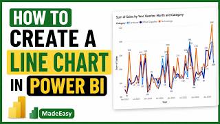 How to Create a Line Chart in Power BI