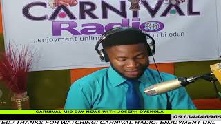 CARNIVAL BREAKFAST SHOW(NEWSPAPER REVIEW)