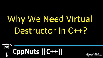 Virtual Destructor In C++