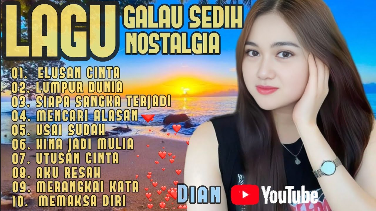 LAGU POP NOSTALGIA TERBARU!!! ELUSAN CINTA !!!  SANGAT MENYENTUH KE HATI