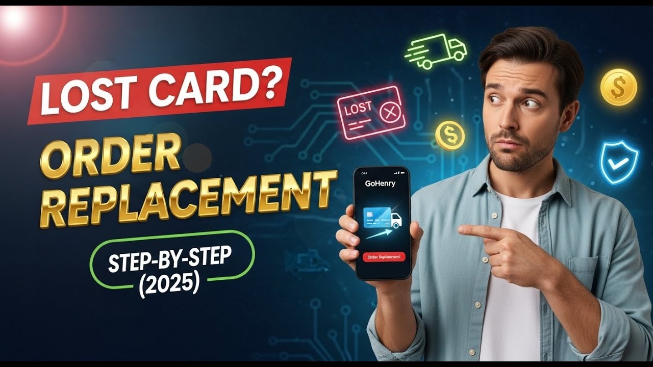 GoHenry Lost Card: Order a Replacement Step-by-Step