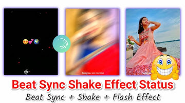 Instagram trending beat sync shake effect status editing in alight motion🔥
