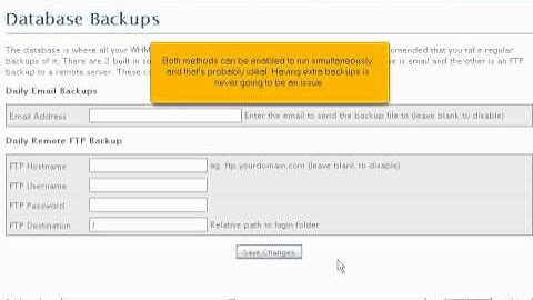 How to enable database backups in WHMCS - WHMCS Tutorials