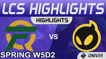 FLY vs DIG Highlights LCS Spring Season 2022 W5D2 FlyQuest vs Dignitas by Onivia