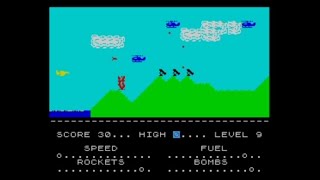Air War - Cross or Die (2021) Walkthrough, ZX Spectrum screenshot 2