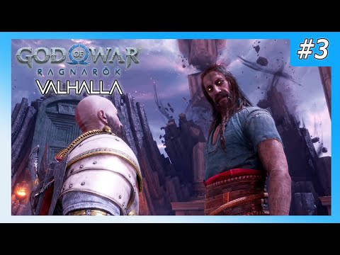 DLC GOD OF WAR RAGNAROK VALHALLA 3 - TYR PASSANDO PELA PROVA COM O PARÇA
