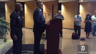 Mayor Mike Rawlings gives plan of action to Dallas citizens