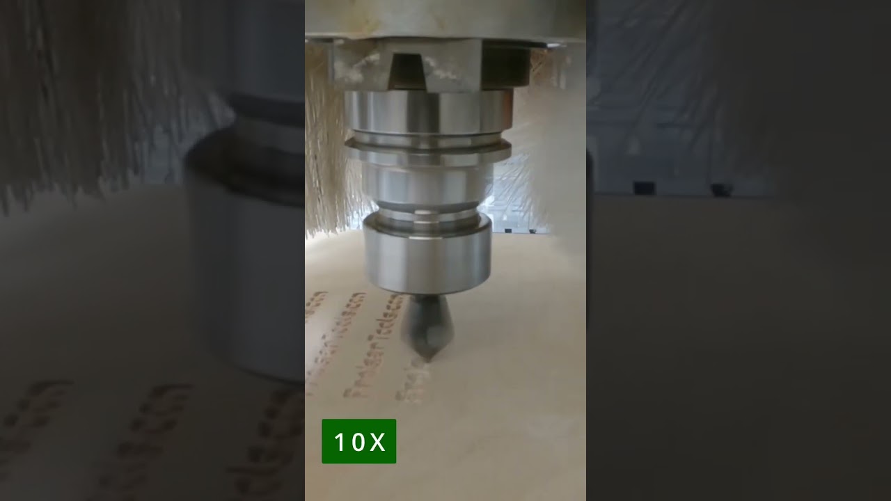 Plywood engraving with Fraiser Stylo on cnc 