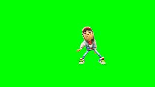 Chroma key Green screen para edições do jake . Subway surfers