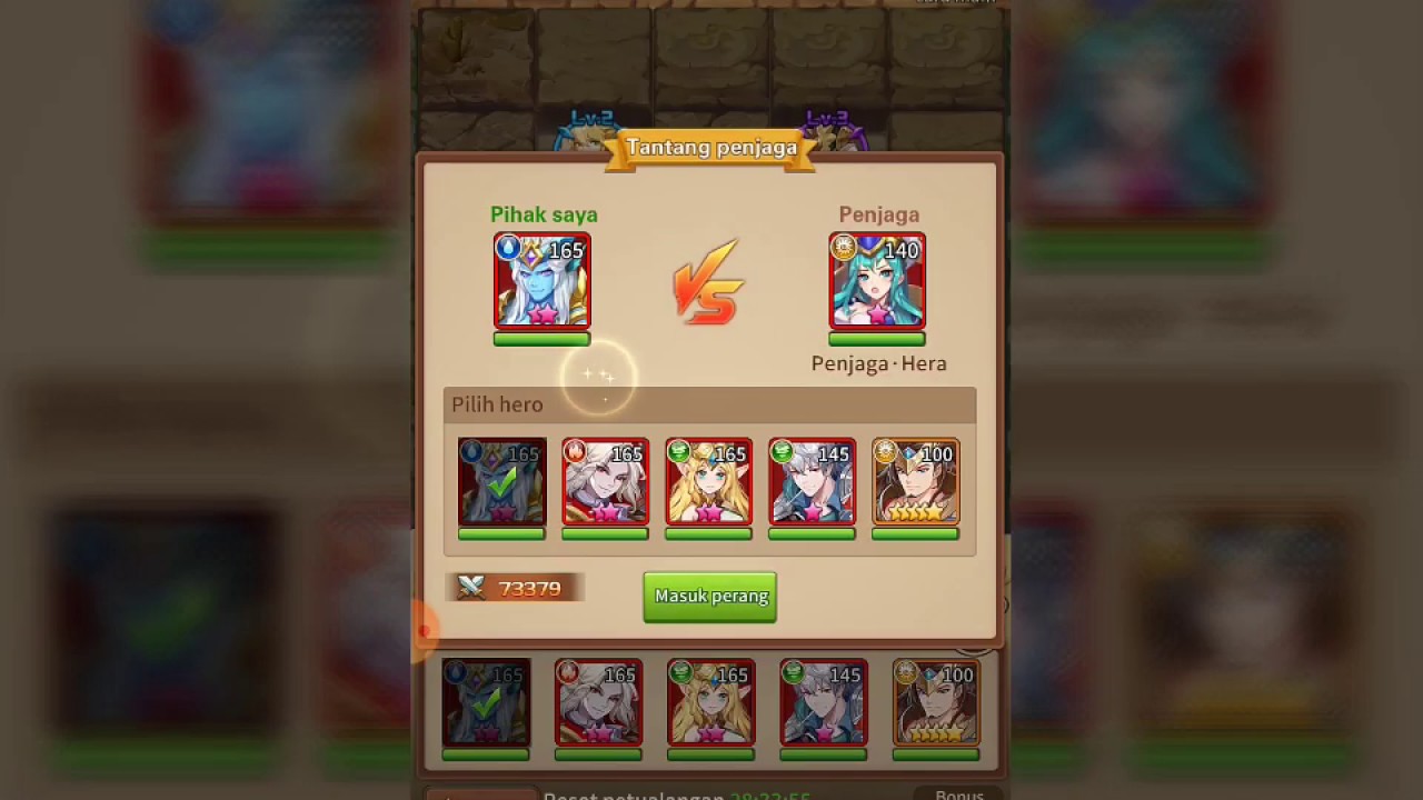 Idle Legends : Ragnarok Saga, Cara jitu melewati Petualangn Dunia Dewa dan mendapatkan banyak hadiah