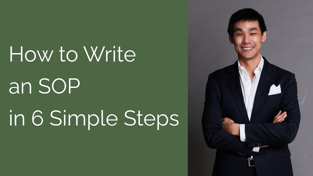 How to Write a Standard Operating Procedure (SOP) In 6 Steps