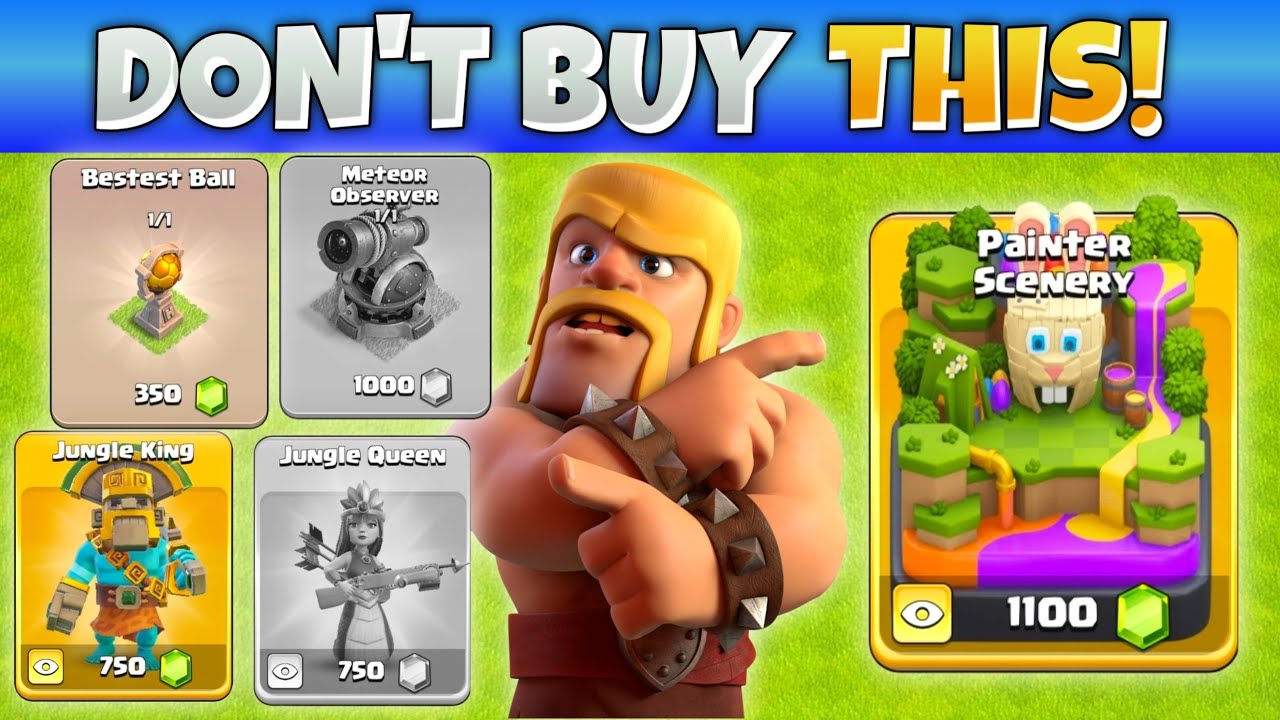 FIRST TIME EVER SCENERY WITH GEMS 😱 | NEW CRAZY DEALS IN TRADER SPECIAL EVENT IN CLASH OF CLANS 