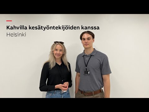 ABB – Kahvilla kesätyöntekijöiden kanssa | Helsinki