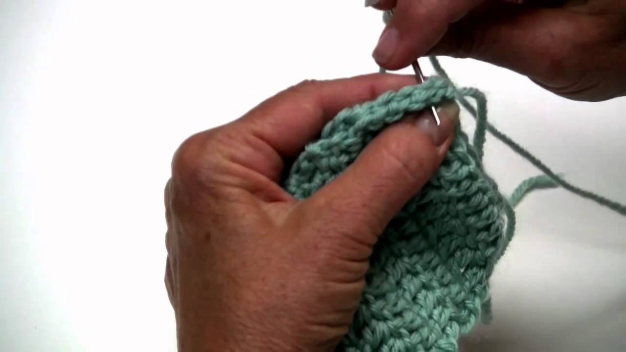 Seaming Crochet by Red Heart with Kathleen Sams YouTube