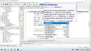 JAVA : Solution- Generate Matrix of Random Integers and display sum per row - by Sir eudz