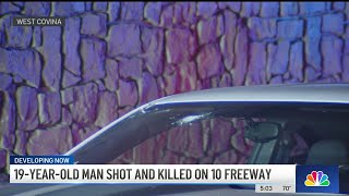 19-year-old shot and killed on 10 Freeway by NBCLA 2,260 views 2 days ago 22 seconds