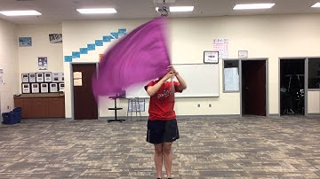 NCHS Fight Song Flag Routine