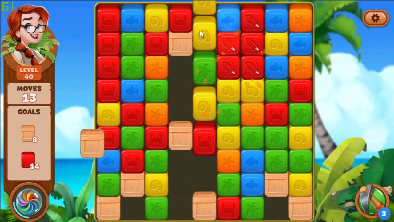 Lost Island Blast Adventure level 40