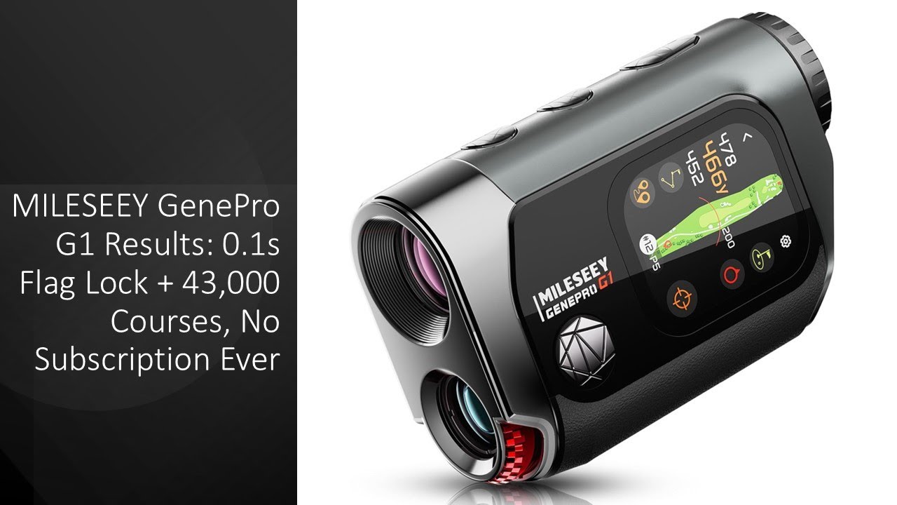 MILESEEY GenePro G1 Results: 0.1s Flag Lock + 43,000 Courses, No Subscription Ever