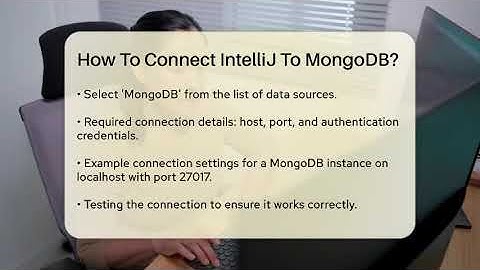 How To Connect IntelliJ To MongoDB? - Next LVL Programming