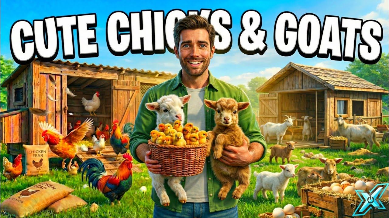 Bought Goats & Chickens + Sold Eggs 💰 | Ranch Simulator BIG Upgrade! Goats + Chickens = PROFIT 💰 