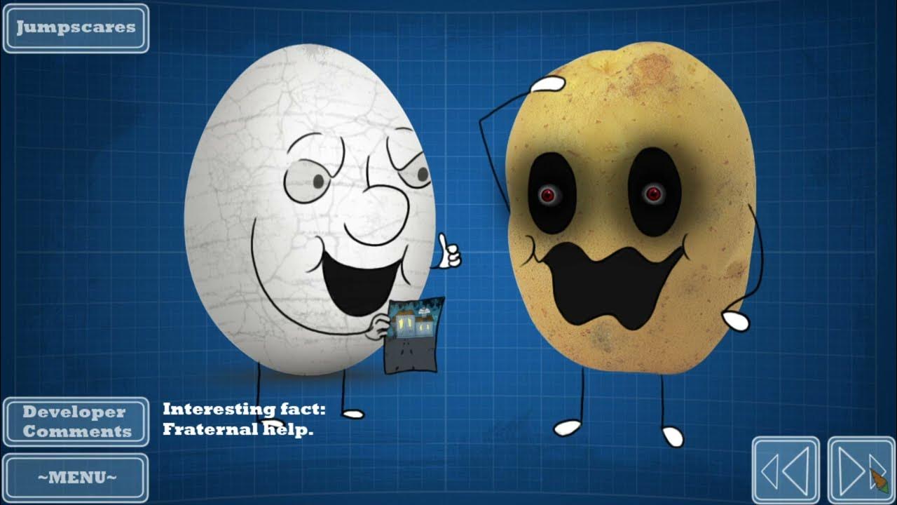 One night at potatoe's 3. Одна ночь с картошкой 2. One night at potatoe's картошка. Fnaf golden restart. Топ пародий на фнаф.
