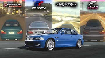 History of BMW M3 E46 in Golden Racing Games