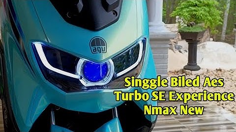 Singgle Biled Aes Turbo SE 2.5inch Nmax New