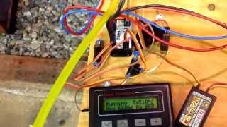 My GR180 turbine at 90.000 rpm
