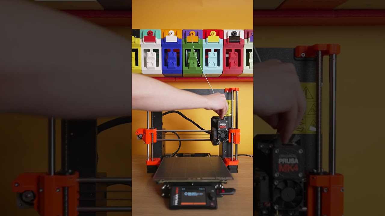 The Modular Filament Storage System is super clean! #3dprinting #diy #art #lego #modular #filament
