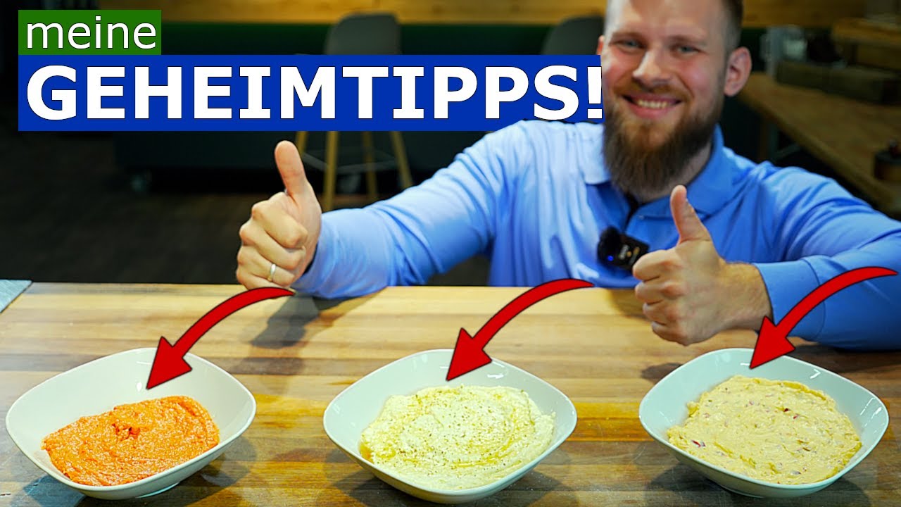 3 extrem leckere Dips zum Grillen! Meine Lieblings GrillDips Einfach, Schnell & Lecker! YouTube