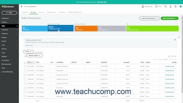 QuickBooks Online Tutorial Creating Batch Invoices Intuit Training