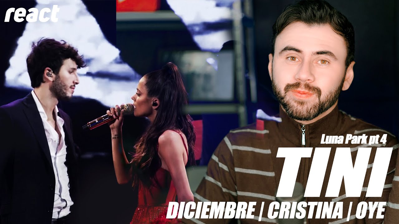 (Reação)Tini - Diciembre | Cristina | Oye | Tour Luna Park pt. 4