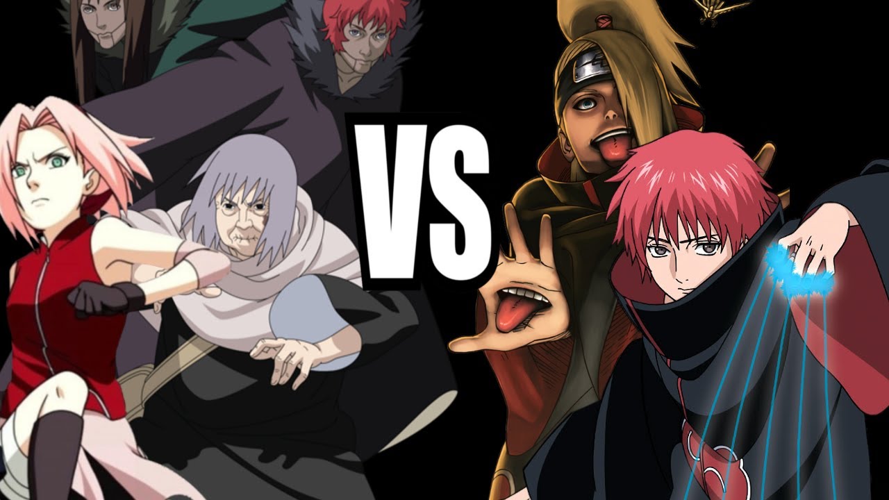 Naruto Shippuden Sakura Vs Sasori