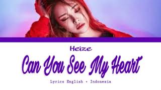 Heize - Can You See My Heart Ost. Hotel Del Luna (Lyrics English   Indonesia)