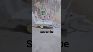 homemade PVC pipe loading trolley short