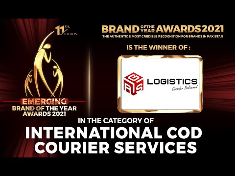 RGS Logistics || Emerging BOYA-2021 || In the category of International Cod Courier Services