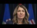 Premier Danielle Smith addresses Albertans