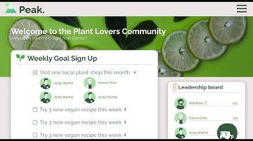 TreeHacks 2021 Project Peak.