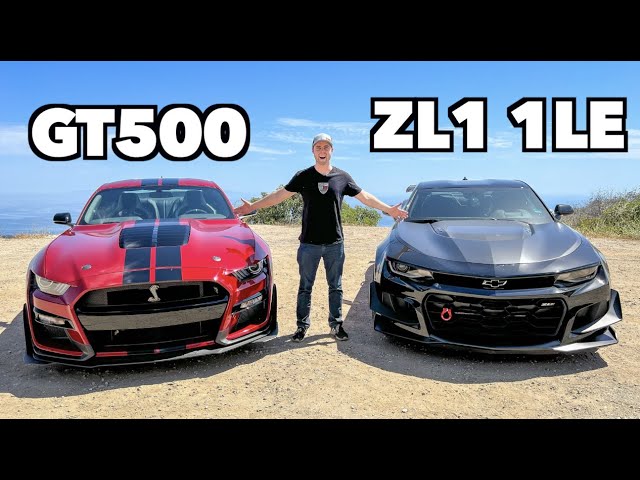 Shelby GT500 vs Camaro ZL1 1LE Head To Head Review! - YouTube