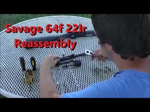 Savage 64f 22lr - Reassembly