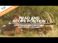 Head and scope position  longrange rifle shooting with ryan cleckner