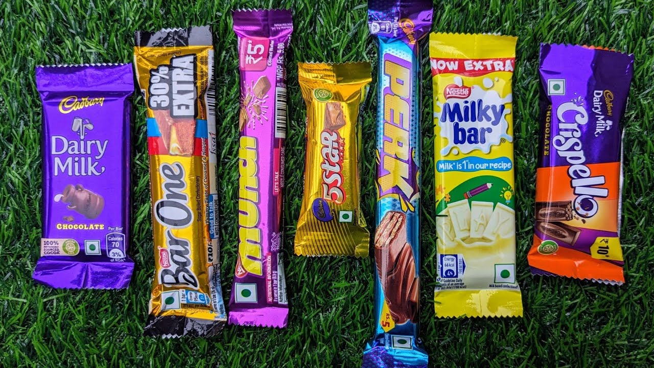 Cadbury Dairy Milk vs Nestle KitKat Munch Crispello Chocolate vs Nestle