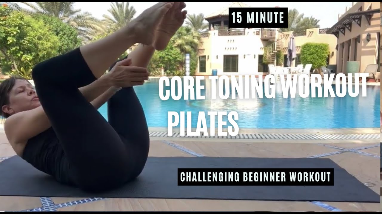 15 MIN PILATES CORE & ABS WORKOUT || (No Equipment)10 Day Pilates ...