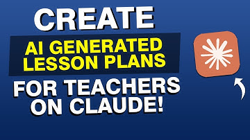 NEW*How to create AI-generated lesson plans for teachers using Claude (Full Guide)