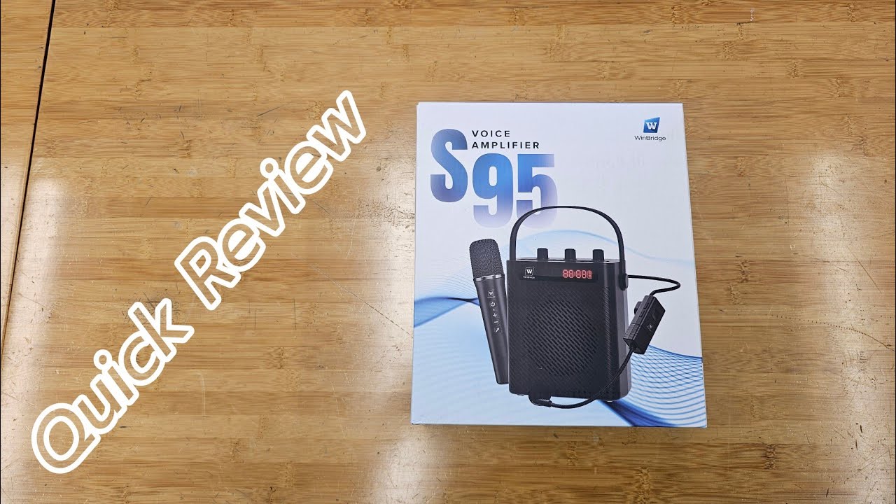 WinBridge S95 Bluetooth Voice Amplifier - Quick Review - YouTube