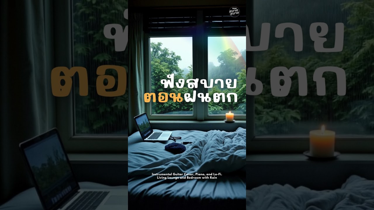 ฟังสบายตอนฝนตก | Piano with Rain Sound ☔️