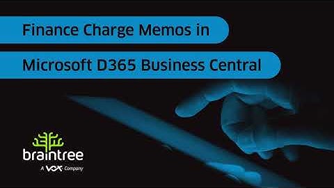 Product Tips & Tricks: Finance Charge Memos in Microsoft D365 Business Central
