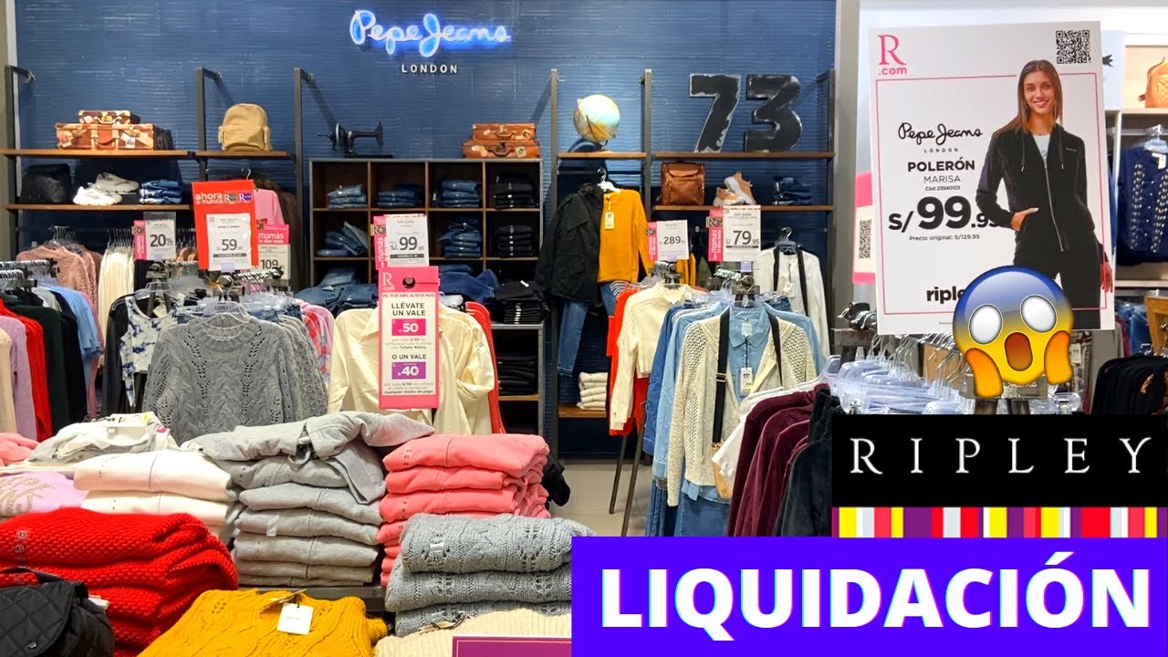 OFERTAS RIPLEY ROPA de MUJER💞😱DÍA de la MADRE💟[50% DSCTO]🚨OUTLET  HOY🚨VESTIDOS👗BLUSAS🧥CASACAS👠CHOMPA😍 - YouTube